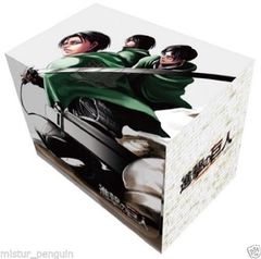Attack on Titan Levi Mikasa Eren Deck Box